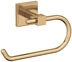 Baderomsutstyr |  Bh36071Cz | Champagne Bronze Enkelt Post Toalettpapirholder | 7-1/16 tommer (179 mm) Lengde Toalettpapirholder | Appoint | Baderomspapirholder | Baderomshardware | Badeaccessoirer Baderomsutstyr Baderomsutstyr