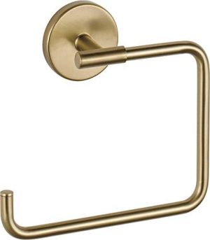 Baderomsutstyr |  Delta 759460-Cz Trinsic Håndkleholder i Champagne Bronze Baderomsutstyr Baderomsutstyr