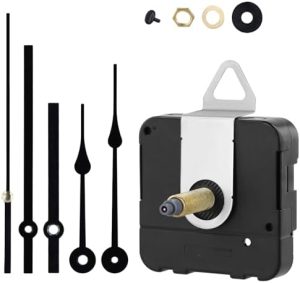 Klokkeutstyr |  Klokkemekanisme Erstatningssett Batteridrevet, Veggklokke Reparasjonssett, 1-1/5″ Kvarts Lang Aksiskvarts Klokkemotorsett Klokkemekanisme Sett Med 2 Pakker Lange Spadehender Klokkeutstyr Klokkeutstyr