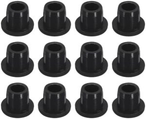 Maskinvarekontakter |  12 Stykker Svart Plugg Hull, H10 Vanntett Gummiknapp Plugg For 9-10Mm/0.35-0.39″ Hull Maskinvare Maskinvarekontakter