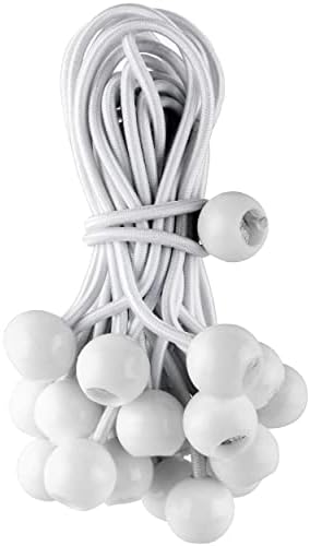 Presenninger og festemidler |  Ehomea2Z Ball Bungee Korder 25 Pakke 6-Tommers Diameter Bungee Kuler For Telt, Nett, Stenger, Hage, Verktøy, Korder, 5Mm Værbestandig Kord, 1% Lateks UV-Behandlet – Ideell For Innendørs Og Utendørs Bruk Maskinvare Presenninger og festemidler