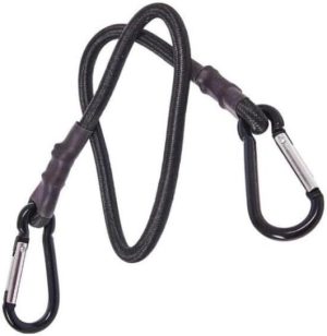 Presenninger og festemidler |  Svart bungee-kabler, 24 tommers elastisk snor, bungee-kabel med aluminiumslegeringskroker, 4-pakning bungee-stropper for bagasjerack, camping, last, sykkel, transport, lagring av presenninger og festebånd. Maskinvare Presenninger og festemidler