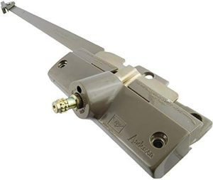 Vindu Hardware |  Andersen Rett Arm Operatør (Venstre Hånd) 9-3/8″ Steinfarge Maskinvare Vindu Hardware